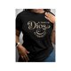 thumbnail image 1 of Women's Soft Short Sleeve T-Shirt - "El Tiempo De Dios Es Perfecto" Print, Black, Comfortable & Stylish Pullover for Spring/Summer, 1 of 6
