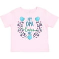 thumbnail image 3 of Inktastic My Opa Loves Me with Flowers and Hearts Boys or Girls Toddler T-Shirt, 3 of 5