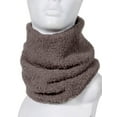 thumbnail image 3 of Fleece Cozy and Warm Neck Gaiter/Wrap, Charcoal, 3 of 4