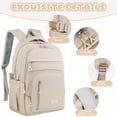 thumbnail image 7 of DAKIMOE School Backpack for College High Middle School Fashion Student Bag Teen Bookbag Laptop Backpack Women Travel Daypacks, 7 of 7