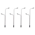 thumbnail image 1 of Unique Bargains Model Railway LED Lamppost Lamps White 1/100 Scale 12.5cm 4.92inch 3V 4Pack, 1 of 5