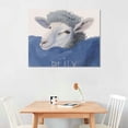 thumbnail image 2 of Orinice  Farm Animals Wall Art Prints Room Decor for Baby, Nursery, and Kids -  Watercolor Farmhouse Horse Cow Sheep Pig 16x12in, 2 of 6