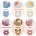 thumbnail image 7 of Raindrops Cat Ear Hair Scrunchies Fluffy Hair Ties Ponytail Holder for Kids 6Pcs, 7 of 7