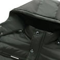 thumbnail image 5 of Men's Casual Winter Jacket Thicken Warm Men Zipper Hooded Coat With Pocket, 5 of 7