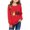 Red, variant on Odeerbi Kids Boys Girls Christmas Crewneck Sweatshirts Fall Winter Pullover Sweatshirt Kids Long Sleeve Christmas Pattern T-shirt Sweatshirt Top Kids Clothes Black