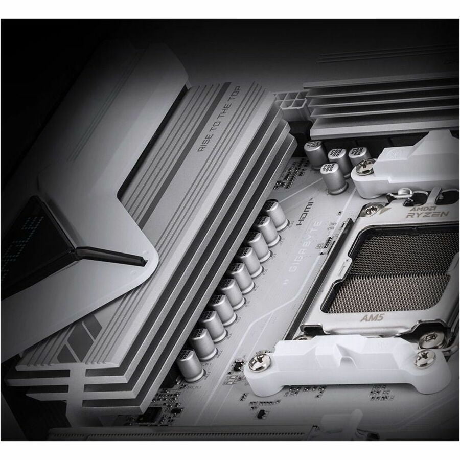 GIGABYTE Ultra Durable B850 EAGLE WIFI7 ICE Gaming Desktop Motherboard, AMD B850 Chipset, Socket AM5, ATX