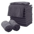 thumbnail image 4 of Microfiber Facial Cloths Fast Drying Washcloth 12 Pack - Premium Soft Makeup Remover Cloths - Grey, 4 of 4