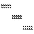thumbnail image 3 of serony 10 Pièces Voiture Tapis Support de Fixation Clip Accessoires Automobiles 3Set, 3 of 6