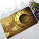 thumbnail image 1 of ABPHQTO Steampunk reloj diseño felpudo entrada alfombra área alfombra piso decoración del hogar 45x75 cm, 1 of 1