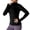 Black, variant on Women's Sun Protection Jacket Cooling Cropped Lightweight Sun Shirt Running Jacket Outdoor Hiking