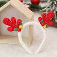 thumbnail image 4 of AYYUFE Head Hoop Non-slip High Elasticity Elk Ear Smooth Edge Christmas Headband Headwear for Party, 4 of 8