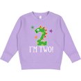 thumbnail image 2 of Inktastic 2nd Birthday Dinosaur Party 2 Year Old Toddler Sweatshirt, 2 of 4