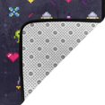 thumbnail image 5 of TEQUAN Area Rugs for Living Room Bedroom, Retro Pixels Arcade Game Printed Carpet Non-Slip Door Mat Polyester Floor Mats, 60" x 39", 5 of 7