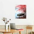 thumbnail image 2 of Shiartex Wall for Interior Wall Decor Contemporary Art Canvas Lake Pictures Office Paintings Modern Artwork Home Decor for Living Room Framed Gallery-wrapped Stretched Ready to Hang 16x20 Inch, 2 of 3