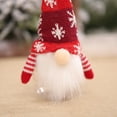 thumbnail image 4 of 1/3Pcs Christmas Gnome Xmas Faceless Doll Candy Jar Swedish Dwarf Home Party Decoration, 4 of 7