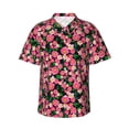 thumbnail image 1 of Fotbe Trendy Floral Camisa Hawaiana para Hombre Unisex – Camisa Casual de Verano con Botones de Manga Corta de Algodón y Lino,X-Large, 1 of 7
