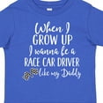 thumbnail image 4 of Inktastic Future Race Car Driver Like Daddy Boys Toddler T-Shirt, 4 of 5