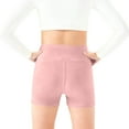 thumbnail image 4 of Cethrio Girls Bike Shorts, Casual High-waisted Dancing Stretch Summer Shorts Pink Size 7-8, 4 of 4