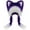 Purplewhite, variant on Cute Plush Cat Hat Fluffy Ear Headwear Winter Warm Earmuffs Head Mask Halloween Cosplay Accessory