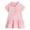Pink, variant on YTDSCS Baby Kids Girls Dresses 2-8Y Toddler Summer Short Sleeve Knitted Dresses Cute Casual Soft Casual Ruffle Swing Long Midi Dress