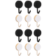 thumbnail image 1 of Ganchos de pared utilitarios, soporte para llaves de pared, gancho multifuncional, gancho para llaves de pared, para casa, cocina, baño, oficina Ormromra CPB-DE-WX516-1, 1 of 5