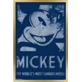thumbnail image 1 of Disney Mickey Mouse - Famous Wall Poster, 14.725" x 22.375", Framed, 1 of 3