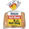 Holsum Sof-Buns Bread Buns Hot Dog, 12 oz, 8 Count