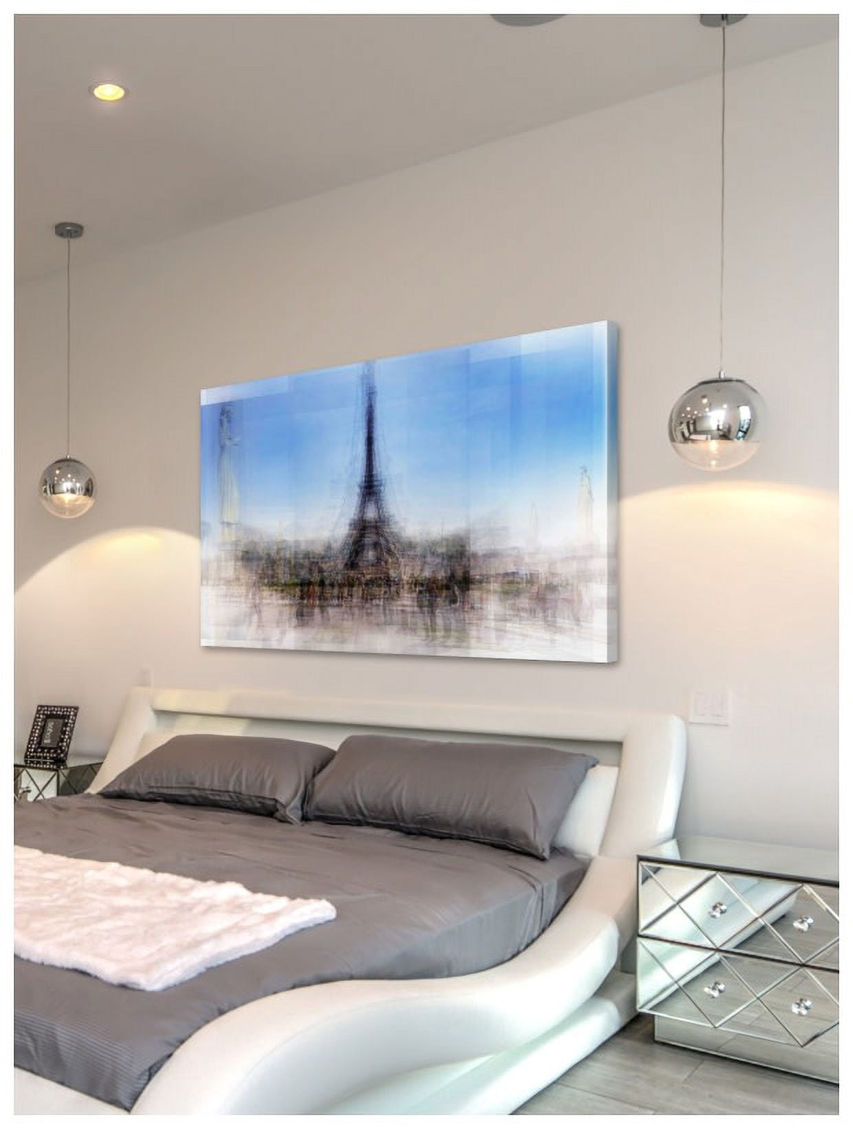 Marmont Hill "Place De Trocadero" Painting Print on Canvas