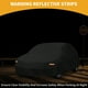 thumbnail image 3 of Cubierta de Automóvil Universal Impermeable para Todo Clima Protección Exterior Completa Anti-UV Sol Lluvia, 3 of 5