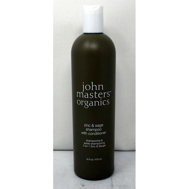 John Masters Organics John Masters Organics Zinc & Sage Shampoo w/Conditioner 16 Ounces