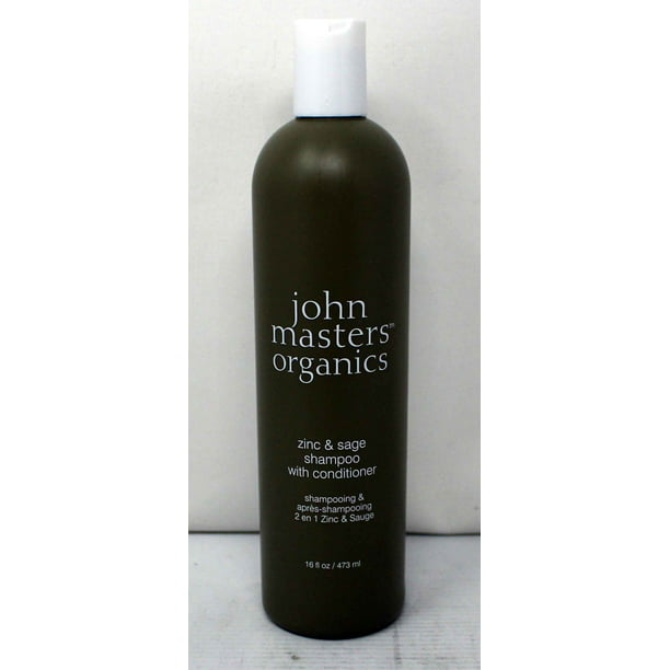 udbrud kontrast overdrive John Masters Organics Zinc & Sage Shampoo w/Conditioner 16 Ounces -  Walmart.com