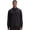 Black, variant on Men's Zip Front Scrub Jacket with 3 Pockets, Stand-up Collar, Shaped Cuffs, and Center Back Panel Plus Size, IN350A, 3XL, Teal Blue