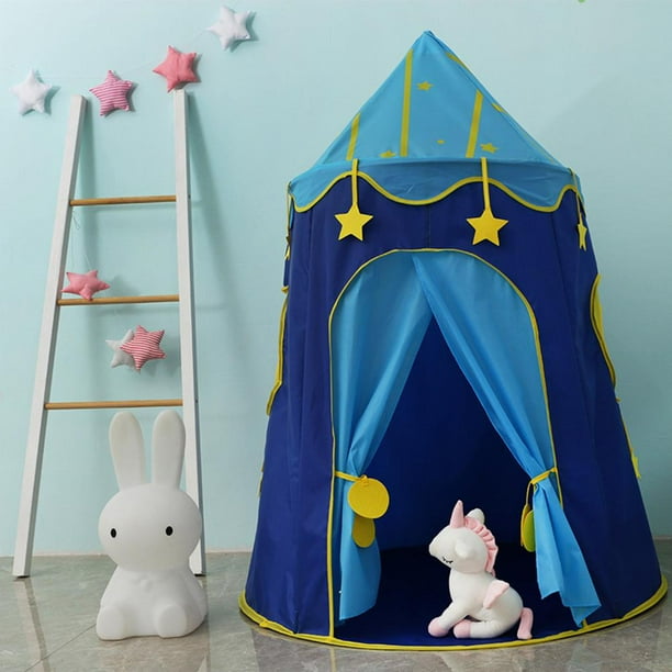 Tente intérieure Portable pour enfants, maison de jouets pour enfants,  tente de princesse d'intérieur pour filles et garçons, maison de jeu pliable