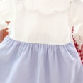 thumbnail image 6 of Baby Girls Dress Short Sleeve Dresses Girl Princess Dress Toddler Girls Organic Cotton Dresses, 6 of 9