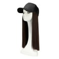 thumbnail image 1 of Perruque Casquette de Baseball Cheveux Raides Coiffure Chapeau Réglable Attaché Cheveux Longs, 1 of 7