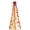 Red & White + 6FT, variant on PEXMOR 6ft Pop Up Artificial Christmas Pine Tree, Pre-Lit 170 Warm White LED Xmas Tree with Sturdy Metal Stand for Home Decor, Red & White
