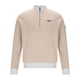 thumbnail image 3 of Ceisia Mens Long Sleeve Quarter Zip Pullover Sweater Waffle Knit Mock Neck with Pockets Beige L Gift, 3 of 8