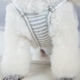 thumbnail image 6 of Zhaomeidaxi Dog Diaper Striped Sanitary Pantie with Adjustable Suspender Washable Reusable Puppy Sanitary Panties Cute Pet Underwear Diaper Jumpsuits for Female Dogs, 6 of 8