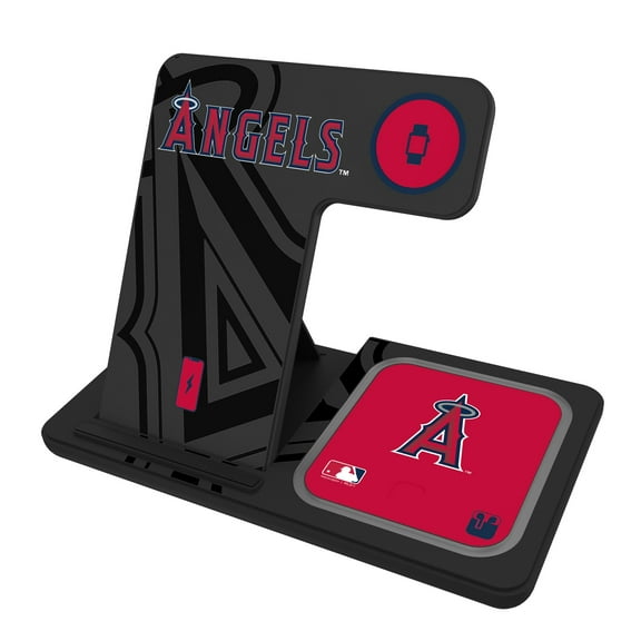 Keyscaper Los Angeles Angels 3-In-1 Wireless Charger