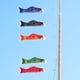 thumbnail image 3 of Banderas con forma de carpa de 5 uds, banderas con forma de carpa de estilo japonés, bandera delicada para decoración de fiesta en casa, 40 cm, 3 of 6