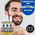 thumbnail image 3 of JYE KIT de 3 Botellas para Barba y Cabello con Mino y de Biotina, 3 of 5