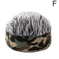 thumbnail image 1 of Bonne Perruque Simulation Courte, Casquette Vintage Sans Bordure de Hop, Skin Kinder Melon, 1 of 7