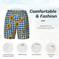 thumbnail image 5 of Xecao Sunflowers for Men's Swimming Trunks Swim Trunks Quick Dry Swim Shorts with Mesh Lining Funny Swimwear Bathing Suits, 5 of 9