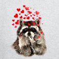 thumbnail image 3 of CafePress - Raccoon Blowing Kisses Cute Animal Love Zipped Hoo - Zip Hoodie, Classic Hooded Sweatshirt with Metal Zipper, 3 of 4