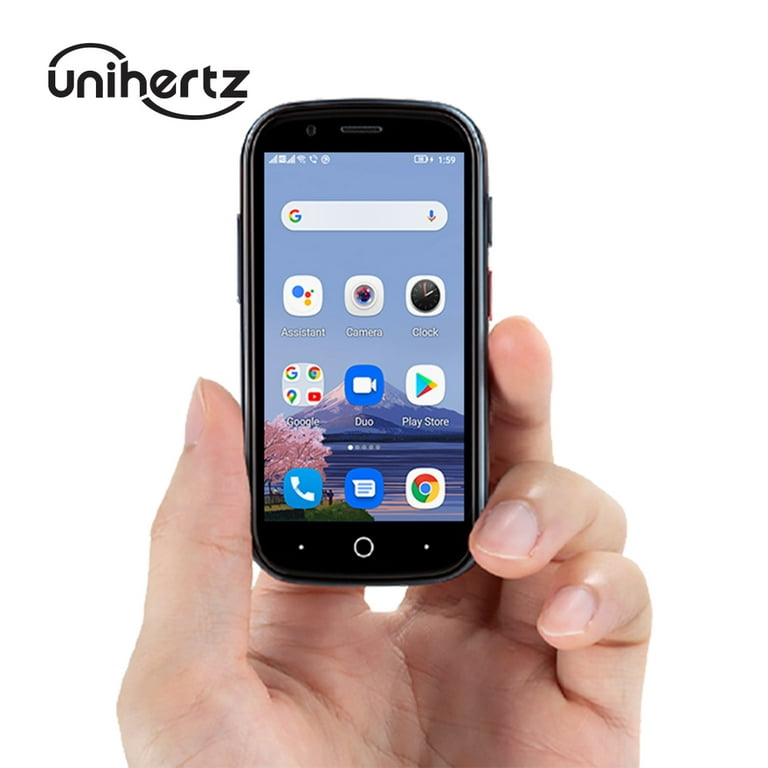 Unihertz Jelly 2, World's Smallest Android 11 4G Unlocked Smartphone 6GB +  128GB NFC Dark Green