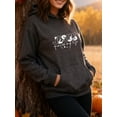 thumbnail image 4 of Christian Blessed Hoodie for Men Women, Faith Pullover Hooded Sweatshirt, Cozy Cotton Poly Blend, Inspirational Casual Outfit, 4 of 5