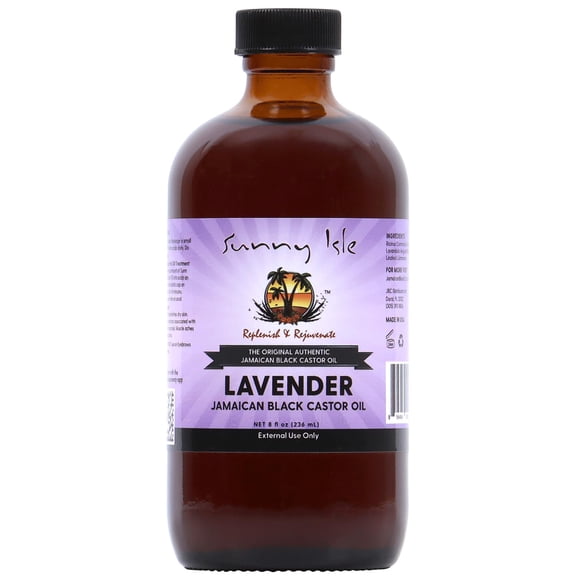 Sunny Isle Jamaican Black Castor Oil Lavender, 8 oz