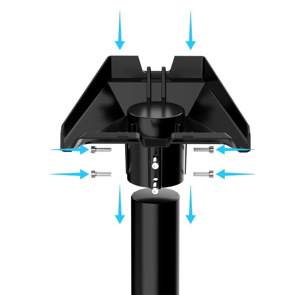 Sinyiin Tripod Stand with Pipe Adapter for Satellite Gen 3 Height Adjustable Mount, Accessories