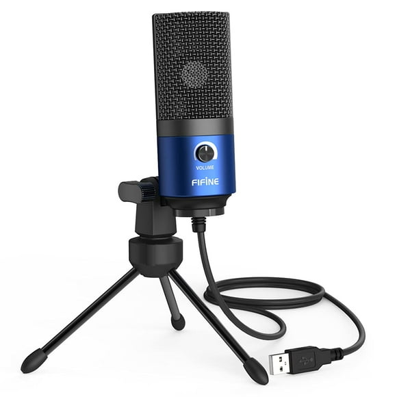 Micrófono USB de ordenador FIFINE K669L para grabar YouTube