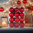 thumbnail image 5 of 24 piezas de pequeñas bolas de Navidad, adornos colgantes, adornos para árboles de Navidad, suministros para fiestas, regalos de Año Nuevo, 5 of 5